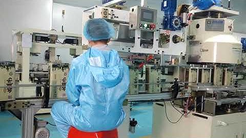 Automatic 4L rectangular tin can sealing machine video