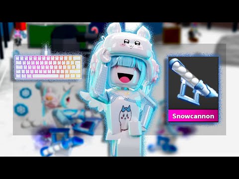 MM2 MONTAGE w/SNOWCANNON + KEYBOARD ASMR (Christmas 2025)