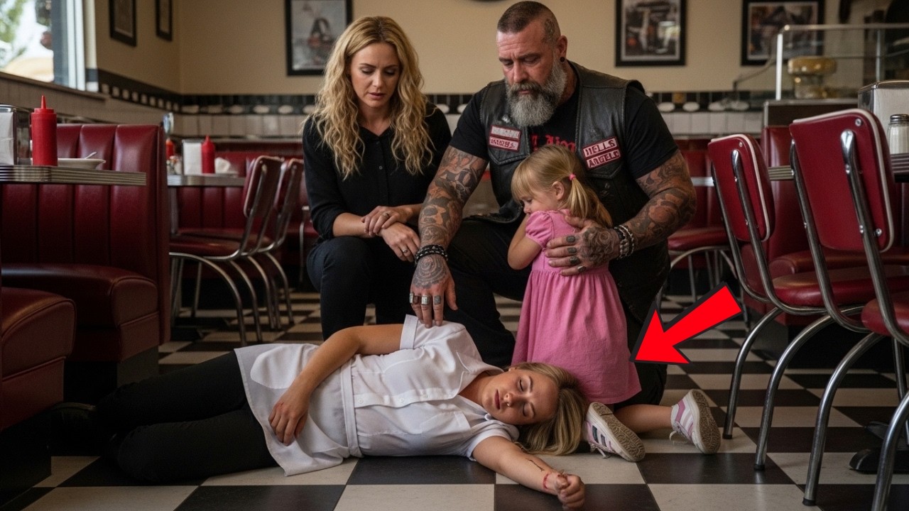 She Saved a Biker’s Daughter — Seconds Later, the Little Girl Called Her “Mom”