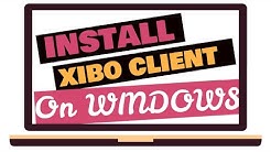 How to install Xibo Windows client and configure it - Durasi: 5.01. 