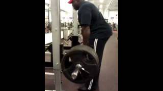 Stiff Leg Deadlifts 405X10