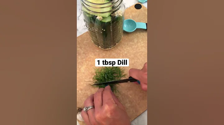 These Dill Quick Pickles Are Super Easy To Make at Home (overnight no canning) | Garden Tips #shorts - DayDayNews