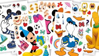 [💸Paper DIY💸] Minnie, Donald, Goofy & Pluto Magical Makeover 🐭✨ Mickey Mouse Clubhouse Sticker Book screenshot 4