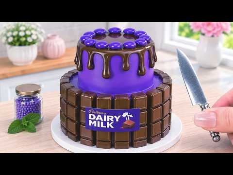 [💕Mini Cake 💕] Royal Mini Cadbury Chocolate Wrap Cake Decorating Ideas 👑🍫