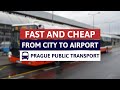 From Prague city to Prague airport Fastest & cheapest way Airport Express or BUS 119,110,191