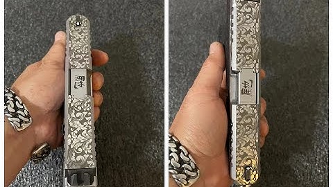 Laser engraving machine（30W） for Marking Gun (Stainless steel parts)