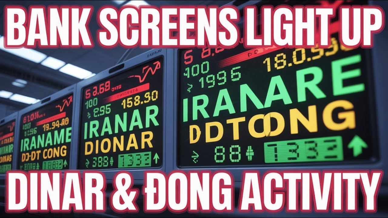 Bank Screens Light Up with Iraqi Dinar & Dong Activity! 🏦 💰 RV News 2026