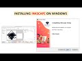 INSTALLING INKSCAPE ON WINDOWS