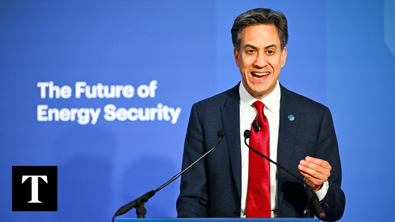 LIVE: Ed Miliband hosts Summit on the Future of Energy Security - YouTube