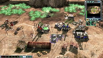 Bestow Badlands // GDI vs. NOD // Hard AI // C&C3 (1080p HD)