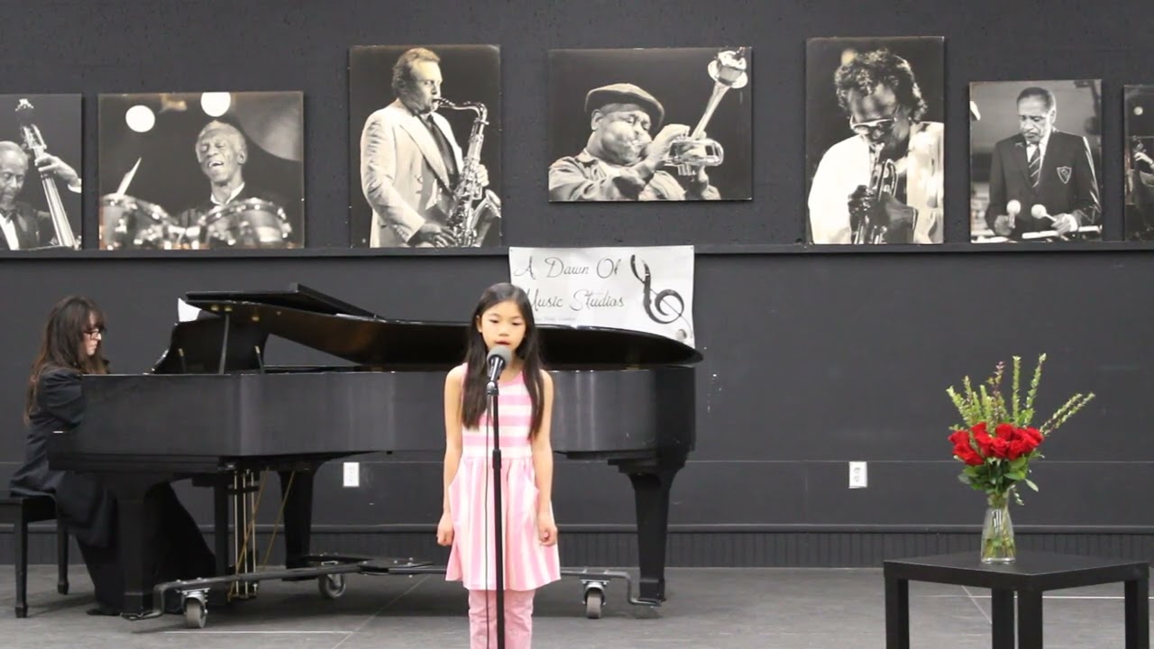 Adeline | San Diego Music Lessons | Winter Recital February 2024