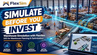 Warehouse simulation | How can DES solve warehouse planing | Warehouse optimisation using flexsim