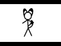 Stik man fox animatie