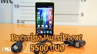 Обзор смартфона Prestigio MultiPhone 5500 Duo