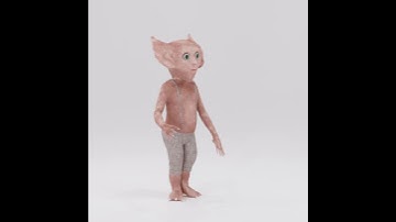 Goblin  #3dblendered #3dmodel #blendermodel #art #3ddesign #blender3dmodel #blenderrender3d