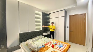 Bộ Nội Thất Phòng Ngủ Xịn Xò Căn Hộ Cao Cấp Sophia Center Phú Cường