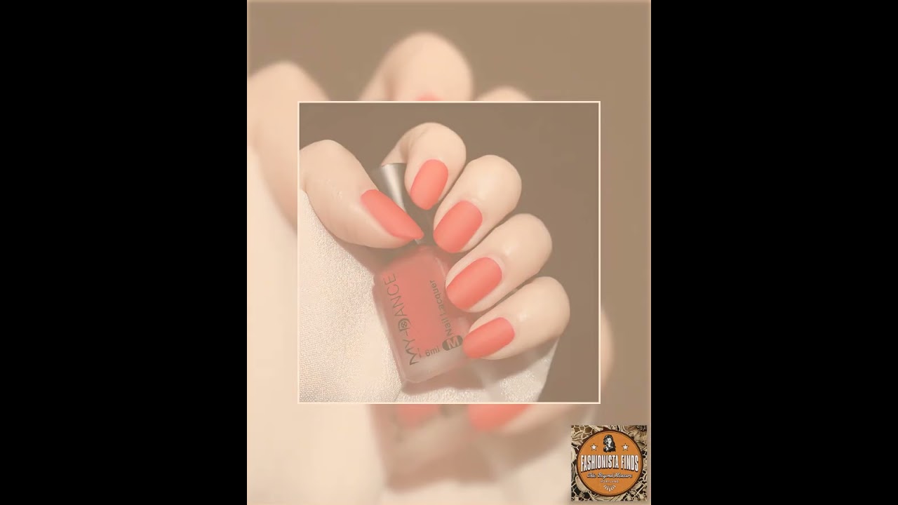 Red Fashion Color Long Lasting Quick Dry Matte Nail Lacquer
