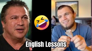 Umar Nurmagomedov & Javier Mendez - English Lesson at Starbucks