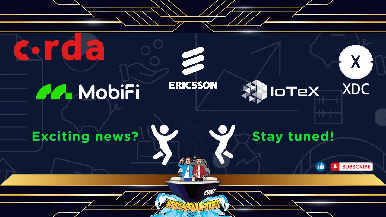 IOTX IoTeX | Mobifi Major News - Corda?, IIC, Binance Hard Fork & Chart Update