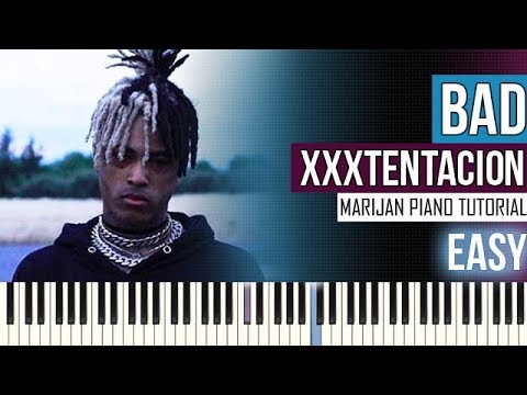 How To Play Xxxtentacion Bad Piano Tutorial Easy Youtube - bad xxtentation roblox piano