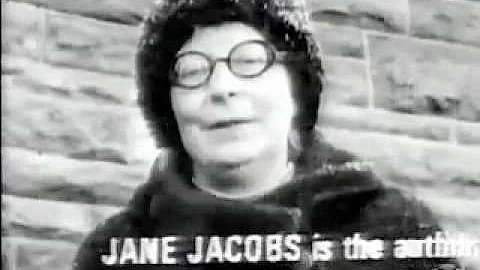 Jane Jacobs on urban design of Toronto & Montreal ...