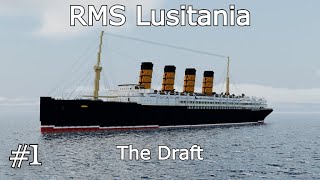 How to build the RMS Lusitania in Minecraft! Part 1- The Draft!