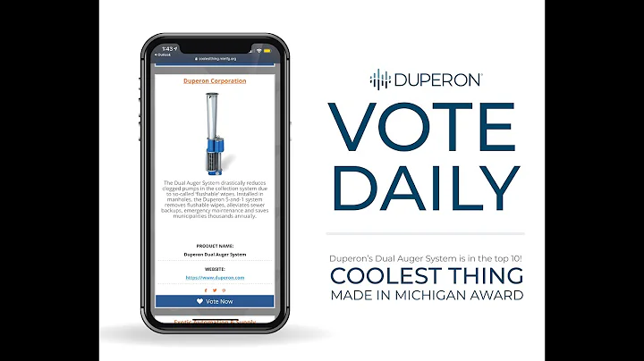 Last chance to vote for the Duperon Dual Auger Sys...