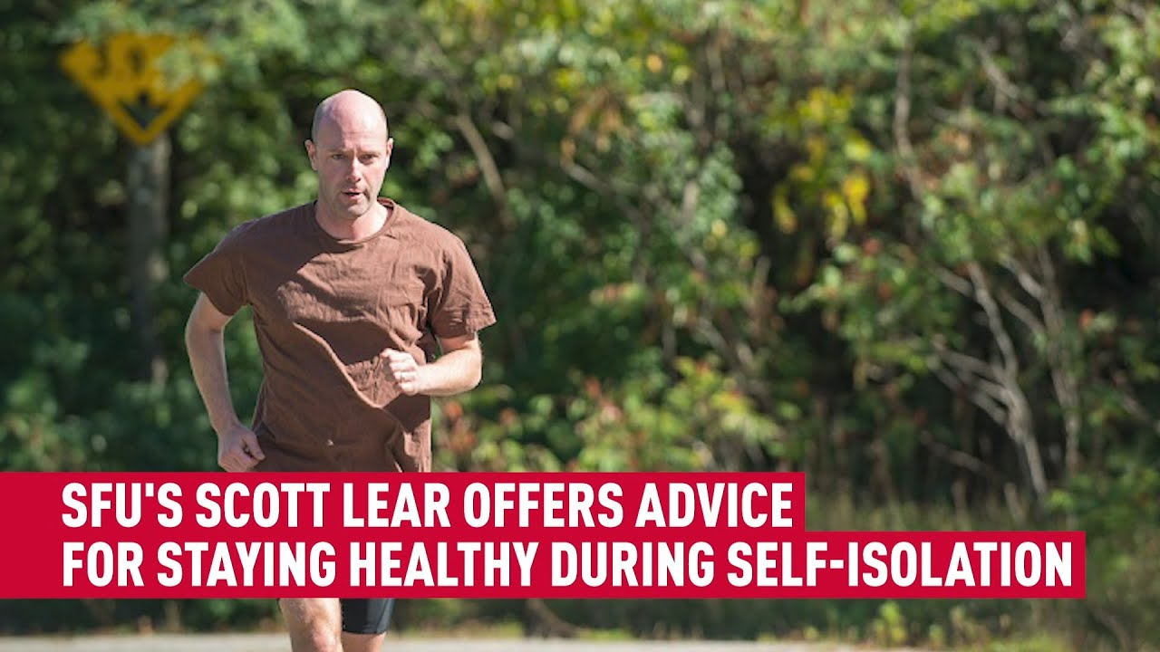 How to stay active and eat healthy at home during COVID-19 - YouTube
