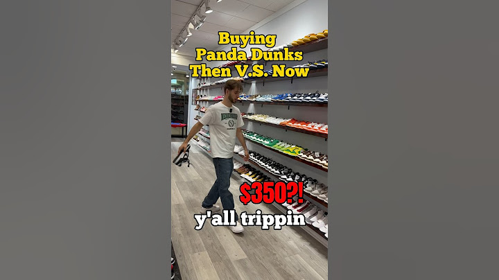 WHAT WOULD YOU PAY FOR PANDA DUNKS? #sneaker #sneakerheads #nike #panda
