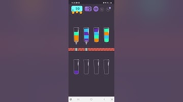 cups water sort puzzle level 50