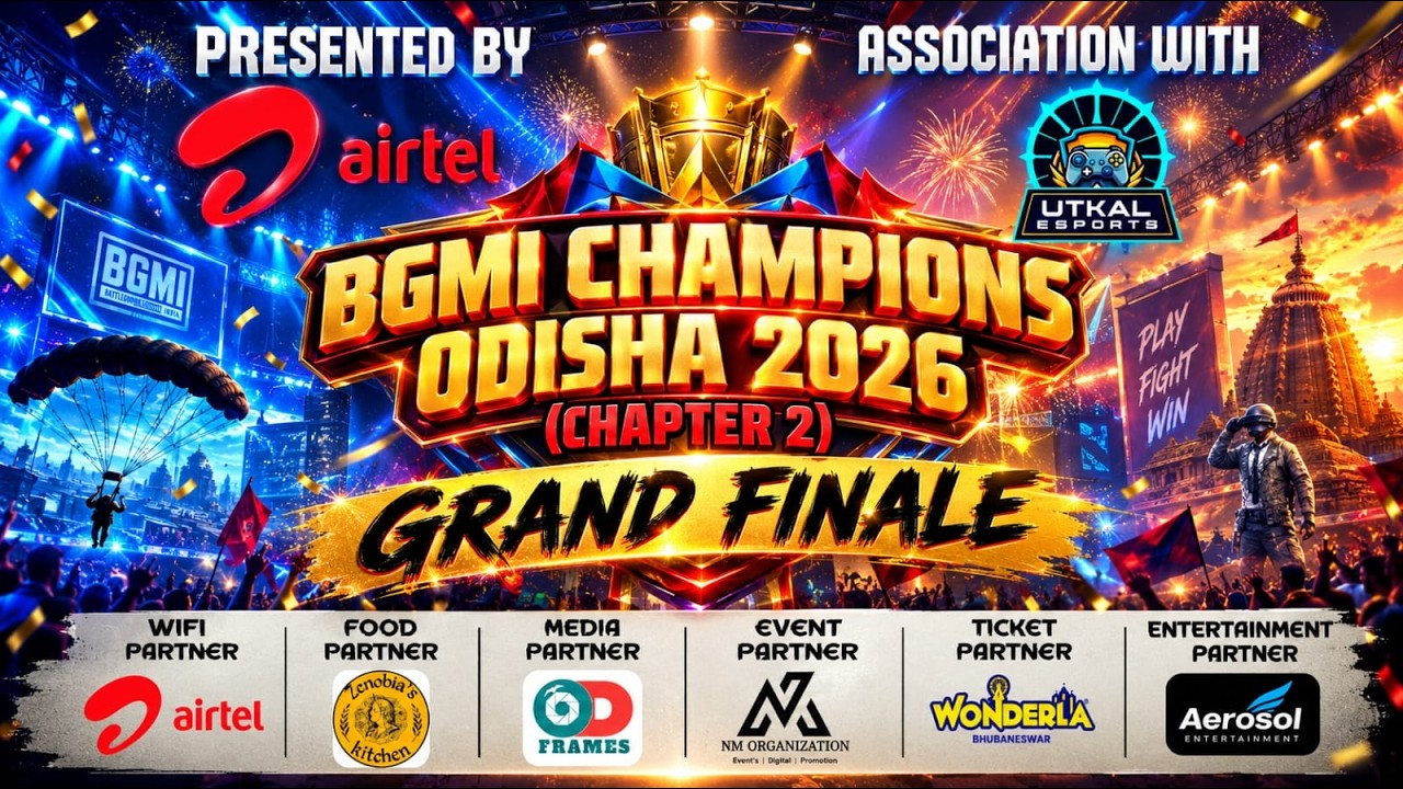 BGMI CHAMPIONS ODISHA 2026 CHAPTER 2 [ GRAND FINALE]