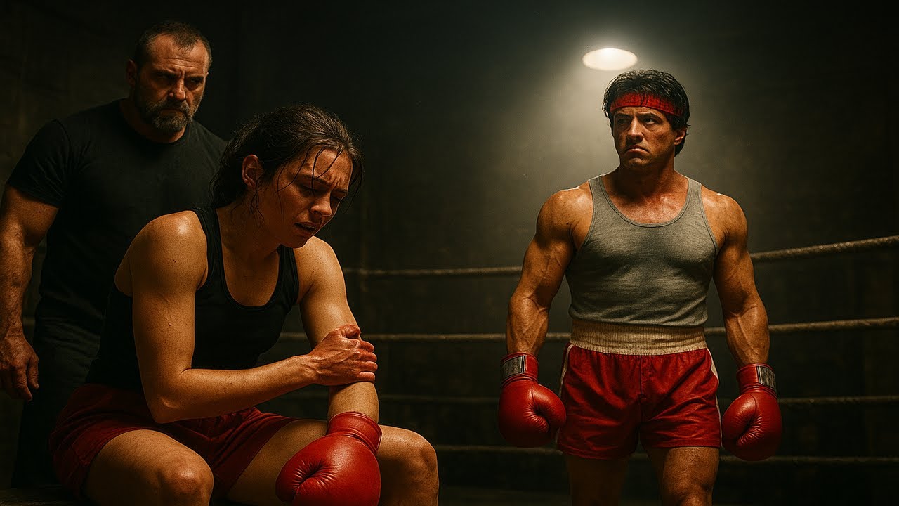 The boxing coach broke a girl’s arm, but when Rocky Balboa stepped into the ring...