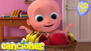 Aprende las Vocales con Johny  Manzanas y Bananas  Canciones Infantiles | LooLoo