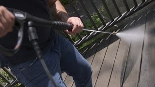 How To Safely Pressure Wash Your Deck Consumer Reports