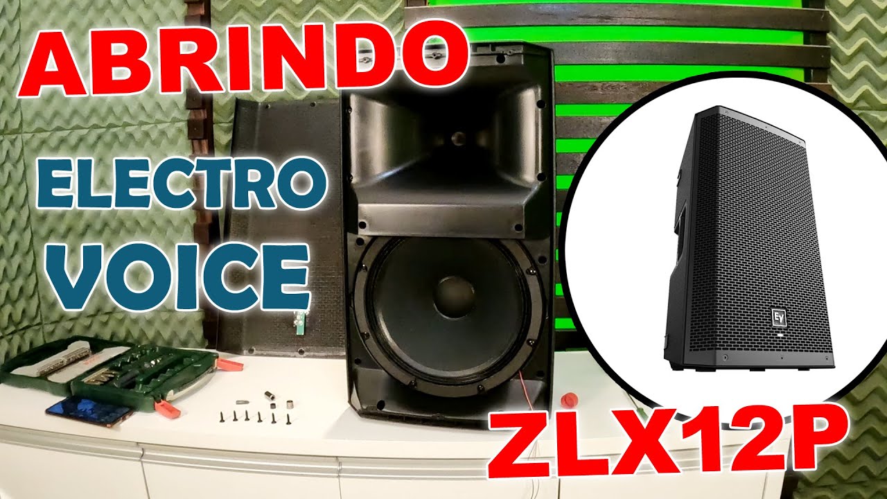 Disassembling the Electro Voice ZLX12P box! Maintenance: How to