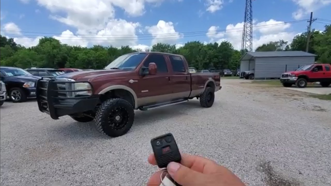2006 Ford F350 King Ranch Bulletproof 6.0L 4wd Crew Cab Long Bed (brown/tan) - We Ship Nationwide