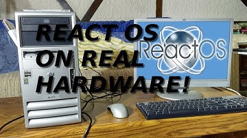 REACT OS on REAL HARDWARE d325