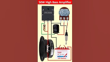 50W High Bass Amplifier Using 2SC5200 | How to make high bass audio amplifier using 2sc5200 #2sc5200