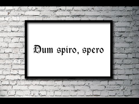 Dum Spiro, Spero - Пока Дышу, Надеюсь.