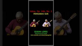 Thumbnail for Valse, Op. 44b, No. 2 by Fernando Sor, performed by Edson Lopes