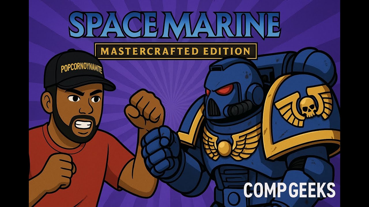 Live Space Marine 2 gameplay with CompGeeks! Brutal Warhammer 40K action, epic battles! #popcorn