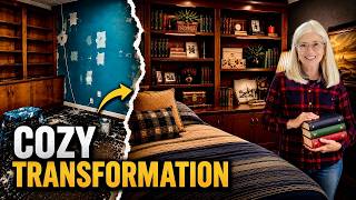 I Turned This Guest Room Into a Ralph Lauren Inspired Library!