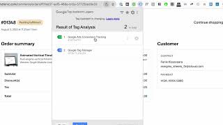 Squarespace Google Ads Conversion - Final testing with Tag Assistant (Legacy)