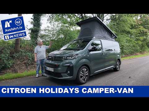 Citroen Holidays Camper Vanlife | Van with pop-up roof | Exit TV News Review