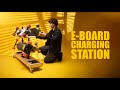 Building an eboard charging station  with 3d printed inserts