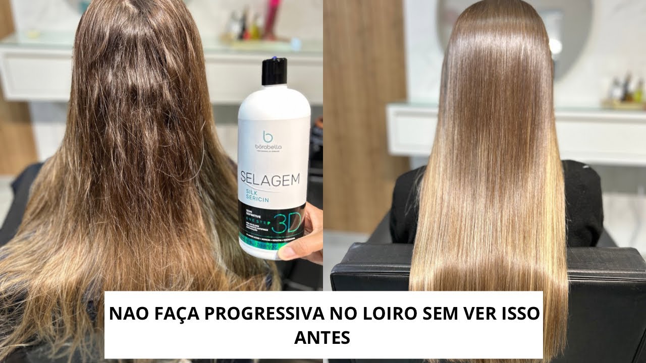 PODE FAZER PROGRESSIVA SEM FORMOL EM CABELO LOIRO? - SELAGEM 3D ...