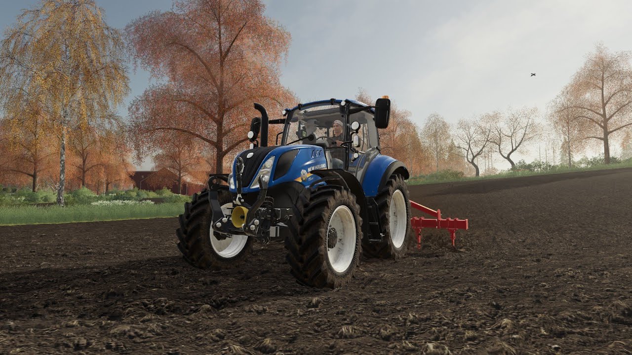 Subsoiling an old field and chopping firewood | Bucks County, PA | FS19 Timelapse