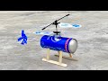 How to Fly And Remote Control Pepsi Helicopter With Pepsi Can | DIY