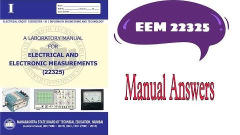 EEM 22325 Practical No.9 Troubleshoot electrodynamic watt meter.
