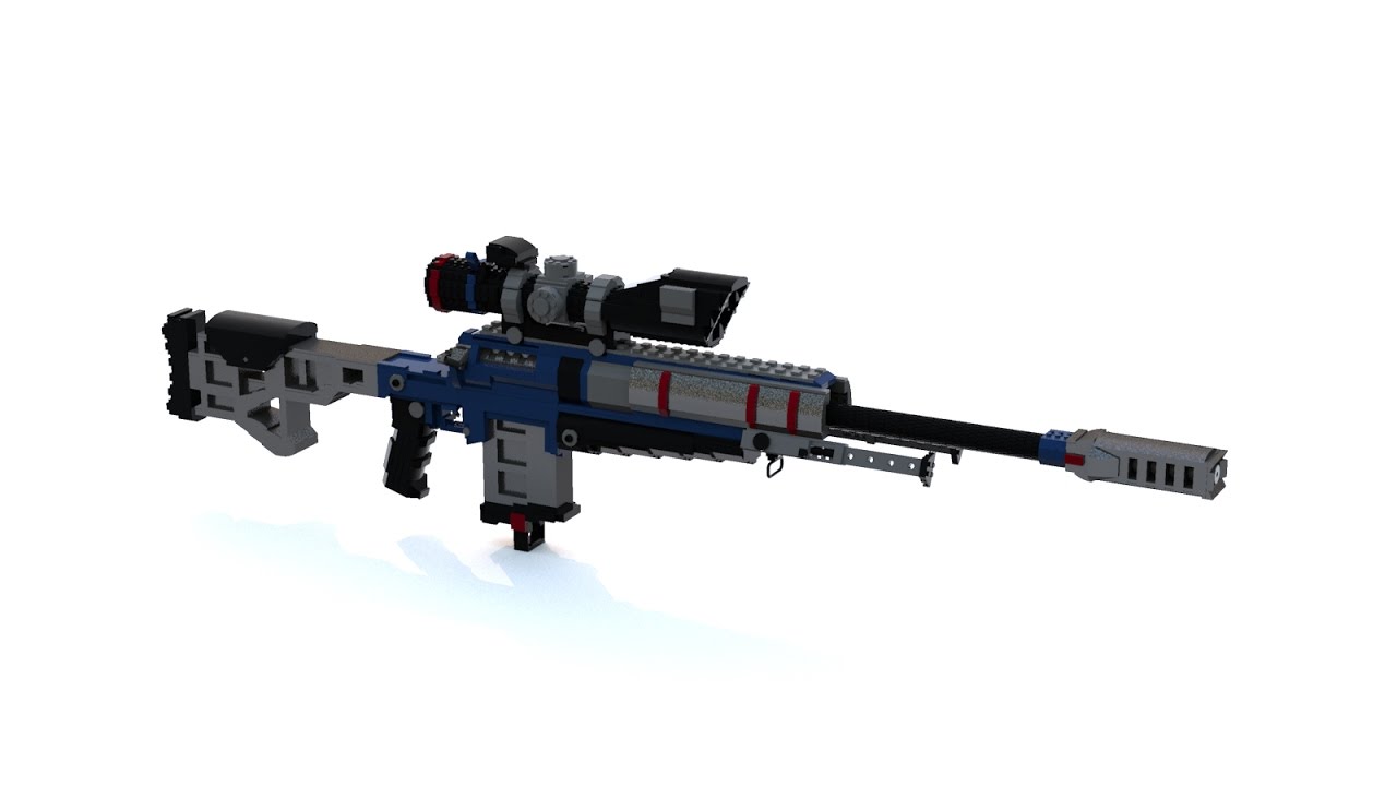 Custom Lego Gun MOC: Locus [BlackOut Version][BO3] - YouTube